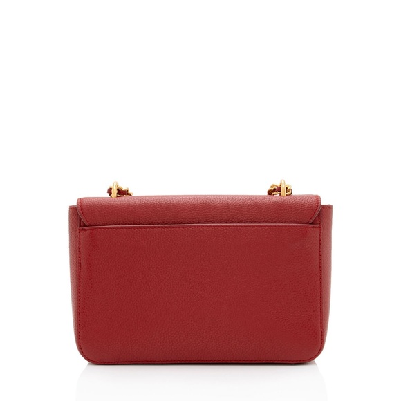 Tory Burch Leather Britten Small Shoulder Bag used 
Red color. - Picture 3 of 12